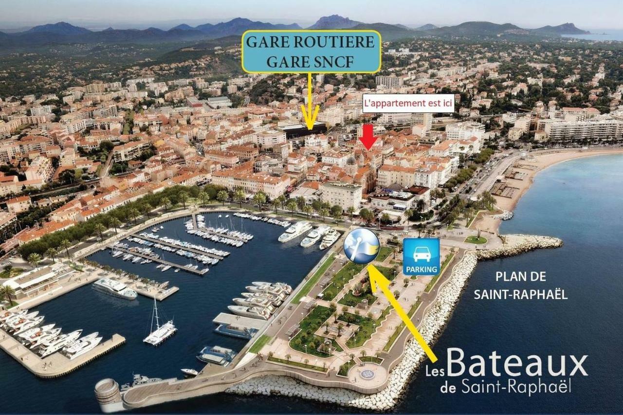F2 Chambre En Duplex Saint-Raphaël Εξωτερικό φωτογραφία